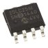 AEC-Q100 Memoria EEPROM serie 25LC256-I/SN Microchip, 256kbit, 32k x, 8bit, Serie SPI, 50ns, 8 pines SOIC