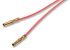 HARWIN Female Datamate to Female Datamate Crimped Wire, 150mm, 0.25mm², Red