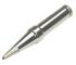 Weller PT BB7 1.6 mm Straight Hoof Soldering Iron Tip for use with TCP 12, TCP 24, TCP 42, TCPS W 61, W 101, W201