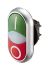 Eaton RMQ Titan M22 Series Green, Red Momentary Push Button, 22mm Cutout, IP66