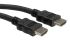 Roline HDMI线, High Speed, HDMI 以太网公插转HDMI 以太网公插, 2m长, 黑色