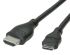 Roline High Speed Male HDMI Ethernet to Male HDMI Ethernet  Cable, 80cm