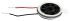 Visaton 50Ω 0.5W Miniature Speaker 16mm Dia. , 24mm Lead Length, 16 (Dia.) x 3.5mm