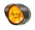 Jeladó Sárga, Állandó 120mA, LED, Felületre szerelt, falra szerelt rögzítésű, 20 → 30 V ac/dc CE tanúsítvánnyal