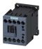 Siemens 3RT2 Control Relay 3NO, 9 A F.L.C, 22 A Contact Rating, 24 Vdc, 3P, SIRIUS