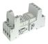 Relpol Relay Socket for use with R2N Relay 2 Pin, DIN Rail
