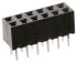 HARWIN Straight Through Hole Mount PCB Socket, 14-Contact, 2-Row, 2mm Pitch, Solder Termination