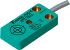 Pepperl + Fuchs Inductive Block-Style Proximity Sensor, 8 mm Detection, PNP Output, 10 → 60 V dc, IP67
