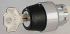 Lovato 8LM2T 2-position Key Switch Head, Spring Return, 22mm Cutout