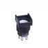 NKK Switches YB SPDT On-On Push Button Switch, IP65, 15 x 15mm, Panel Mount, (Blank), 125V