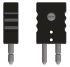 Reckmann Standard Thermocouple Connector In-Line Plug For Use With Type K Thermocouple