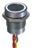 APEM Illuminated Piezo Switch, Momentary, Pulse, SPST, IP68, Through Hole, 200 mA @ 24 V dc, -40 → +75°C