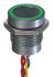 APEM Piezo-Schalter 200 mA @ 24 V dc SPST Lötanschluss Beleuchtet IP 68 Tastend, Impuls