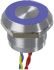 APEM Illuminated Piezo Switch, Momentary, Pulse, SPST, IP68, Wire Lead, 200 mA @ 24 V dc, -40 → +75°C