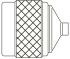 Koaxiális csatlakozó Férfi Egyenes 50Ω impedancia, Kábelre szerelhető +125°C -65°C