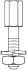 Glenair Jack Screw For Use With Pigtail Connector, Solder Cup