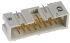 Harting SEK 18 Series Straight Through Hole PCB Header, 16 Contact(s), 2.54mm Pitch, 2 Row(s), Shrouded