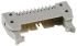 HARTING SEK 18 Series Straight Through Hole PCB Header, 24 Contact(s), 2.54mm Pitch, 2 Row(s), Shrouded
