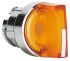 Schneider Electric Harmony XB4 Series 2 Position Selector Switch Head, 22mm Cutout, Orange Handle