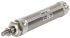SMC Pneumatic Piston Rod Cylinder - 20mm Bore, 200mm Stroke, CM2 Series, Double Acting