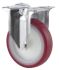 Tente Fixed Castor Wheel, 400kg Load Capacity, 125mm Wheel Diameter