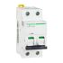 Schneider Electric D型MCB, 2P极, 6 kA分断, 20A, 400VAC, iC65N系列 iC65N 2P D20A