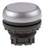 Eaton M22 Series White Round Push Button Head, Momentary Actuation, 22mm Cutout