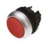 Cabezal de pulsador Eaton serie M22, Ø 22mm, de color Rojo, Redondo, Momentáneo, IP67