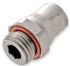 Legris LF3600 Series Straight Threaded Adaptor, G 1/8 Male to Push In 8 mm, Threaded-to-Tube Connection Style
