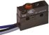 ZF Mikroschalter Knopf-Betätiger Kabel, 100 mA @ 250 V ac, 1-poliger Wechsler IP 67 200 CN -40°C - +120°C