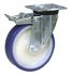 LAG Braked Swivel Castor Wheel, 250kg Capacity, 100mm Wheel