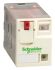 Schneider Electric Plug In Power Relay, 120V ac Coil, 12A Switching Current, DPDT