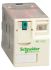 Schneider Electric, 48V dc Coil Non-Latching Relay 4PDT, 3A Switching Current Plug In, 4 Pole, RXM4GB1ED
