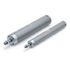 SMC Pneumatic Piston Rod Cylinder - 40mm Bore, 125mm Stroke, CDG1 Series, Double Acting