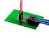 Amphenol ICC Dubox Series Right Angle Through Hole PCB Header, 3 Contact(s), 2.54mm Pitch, 1 Row(s), Shrouded