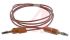 Mueller Electric, 10A, 300V, Red, 0.9m Lead Length