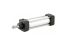 Parker Pneumatic Profile Cylinder 80mm Bore, 320mm Stroke, Double Acting