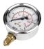 WIKA G 1/4 Analogue Pressure Gauge 25bar, 9626918, UKAS, 0bar min.