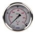 WIKA Analogue Pressure Gauge 400bar Back Entry, 7656102, UKAS, 0bar min.