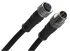 Brad from Molex Straight Female 4 way M12 to Straight Male 4 way M12 Sensor Actuator Cable, 2m