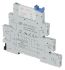Hongfa Europe GMBH 5 Pin 250V ac DIN Rail Relay Socket, for use with HF41F Series Relays