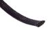 HellermannTyton Expandable Braided PET Black Cable Sleeve, 8mm Diameter, 5m Length