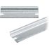 Fibox EKV Series Galvanised Steel DIN Rail for Use with Enclosures, 515 x 35 x 7mm