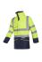 Sioen Hedland Yellow/Navy Unisex Hi Vis Jacket, XXXL