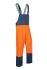 Sioen Orange/Navy Reusable Bib & Brace, M