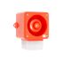 Clifford & Snell YL50 Series Opal Sounder Beacon, 115 V ac, IP66, Wall Mount, 112dB at 1 Metre