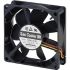 Sanyo Denki Axial Fan, 13.2 V, dc Operation, 1.12m³/min, 2.76W, 230mA Max, 80 x 80 x 25mm