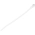 StarTech.com Cable Tie, Cable Ties With Mounting Hole, 171.5mm x 2.5 mm, White Nylon, Pk-100pack