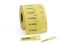 HellermannTyton TAGPU Tag Cable Marker, Yellow, for Cable Bundle, 556-80585 TAGPU12X74-LOOP-PUR-YE