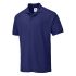 Portwest B210 Navy 35% Cotton, 65% Polyester Polo Shirt, UK- 4XL, EUR- 4XL